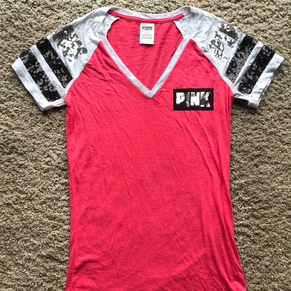 Pink Bling Coral T-Shirt